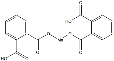 Bis(2-carboxybenzoyloxy)manganese(II) 结构式