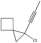 1-(1-Propynyl)-1-chlorospiro[2.3]hexane 结构式