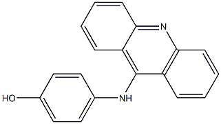 4-(9-Acridinylamino)phenol 结构式