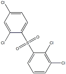 2,3-Dichlorophenyl 2,4-dichlorophenyl sulfone 结构式