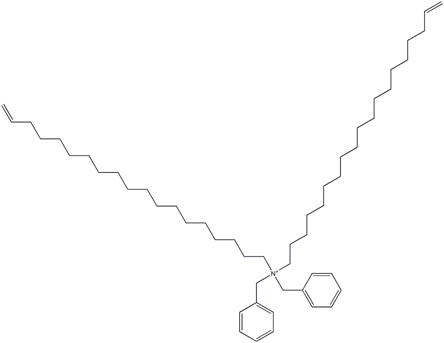 Di(18-nonadecenyl)dibenzylaminium 结构式