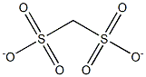 (Methanedisulfonic acid)dianion 结构式