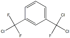 1-(Fluorodichloromethyl)-3-(chlorodifluoromethyl)benzene 结构式