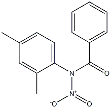 N-Nitro-N-(2,4-dimethylphenyl)benzamide 结构式