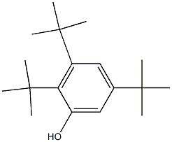 2,3,5-Tri-tert-butylphenol 结构式