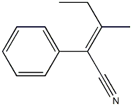 2-Phenyl-3-methyl-2-pentenenitrile 结构式