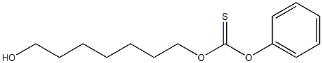 7-[(Phenoxythiocarbonyl)oxy]heptan-1-ol 结构式