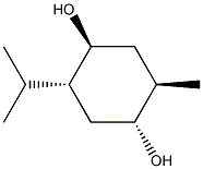 [1R,2R,4R,5S,(-)]-p-Menthane-2,5-diol 结构式