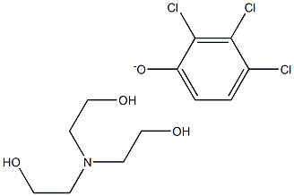 Triethanolamine trichlorophenolate 结构式