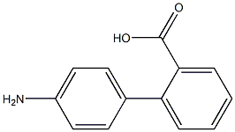 4'-aminobiphenyl-2-carboxylic acid 结构式