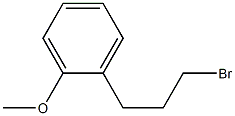 1-(3-Bromo-propyl)-2-methoxy-benzene 结构式