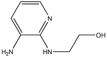 2-[(3-Amino-2-pyridinyl)amino]-1-ethanol 结构式