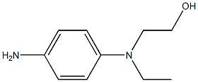2-[4-Amino(ethyl)anilino]-1-ethanol 结构式