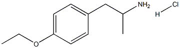 2-(4-Ethoxy-phenyl)-1-methyl-ethylaminehydrochloride 结构式