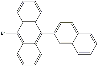 10-(2-萘)-9-溴蒽 结构式