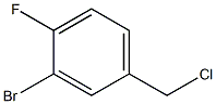 3-Bromo-4-fluorobenzyl chloride 结构式