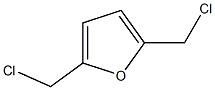 2,5-Bis(chloromethyl)furan 结构式