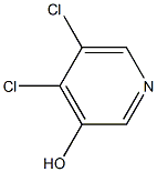 4,5-Dichloro-3-hydroxypyridine 结构式