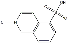 2-Chloro-5-isoquinolinesulfonic Acid 结构式