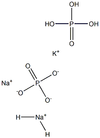 混合磷酸盐PH标准物质 结构式