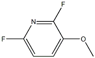 2,6-difluoro-3-methoxypyridine 结构式