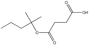 丁二酸乙酯叔丁酯 结构式