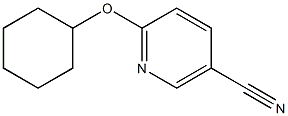 5-氰基-2-环己氧基吡啶, 97+% 结构式