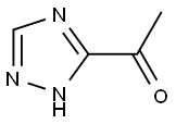 1-(1H-1,2,4-Triazol-5-yl)ethanone 结构式