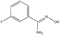 3-Fluorobenzamidoxime 结构式