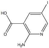 2-Amino-5-iodonicotinic acid 结构式