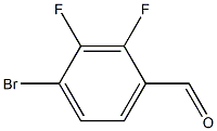 1-Bromo-2,3-difluoro-4-formylbenzene 结构式