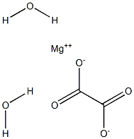 Magnesium Oxalate Dihydrate 99.99% 结构式