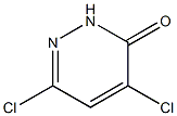 4.6-二氯哒嗪-3(2H)-酮 结构式