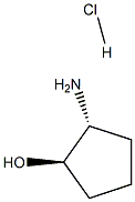 (R,R)-2-氨基环戊醇盐酸盐 结构式