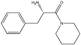 (S)-1-(2-氨基-1-氧代-3-苯丙基)哌啶 结构式