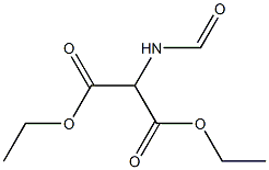 2-甲酰氨基丙二酸二乙酯 结构式