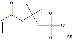 2-丙烯酰胺基-2-甲基丙烷磺酸钠 结构式