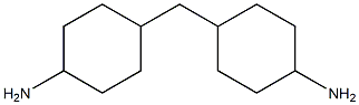 4,4'-亚甲基双(环己胺) 结构式