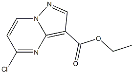 5-氯吡唑并[1,5-A]嘧啶-3-羧酸乙酯 结构式