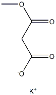 丙二酸甲酯单钾盐 结构式
