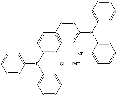 二(三苯基磷)二氯化钯 结构式