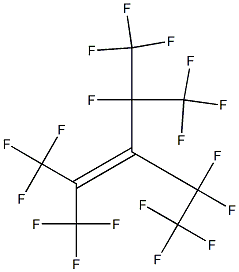 全氟-2,4-二甲基-3-乙基戊烯-2 结构式