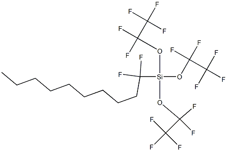 十七氟葵基三乙氧基硅烷 结构式