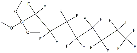 全氟辛基三甲氧基硅烷 结构式