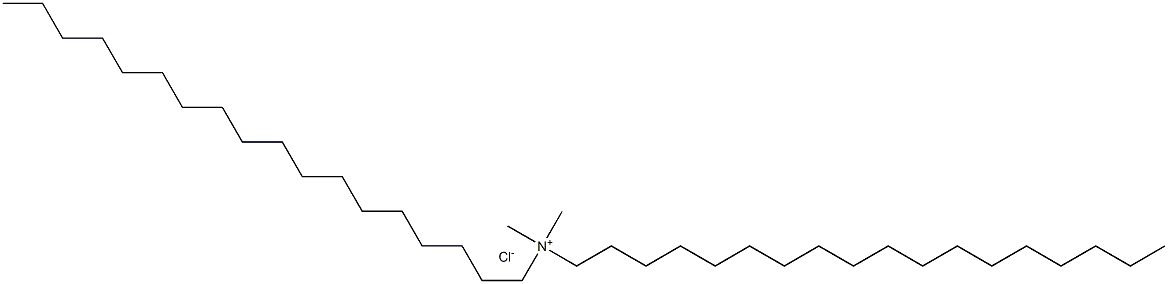 双硬脂基二甲基氯化铵 结构式