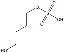 1,4-丁二醇硫酸酯 结构式