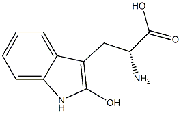 2-羟基-D-色氨酸 结构式