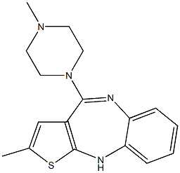 奥氮平杂质3 结构式