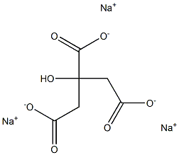 柠檬酸钠抗原修复液(50X) 结构式