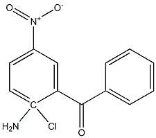 2-氨基-2'-氯-5-硝基二苯酮 标准品 结构式